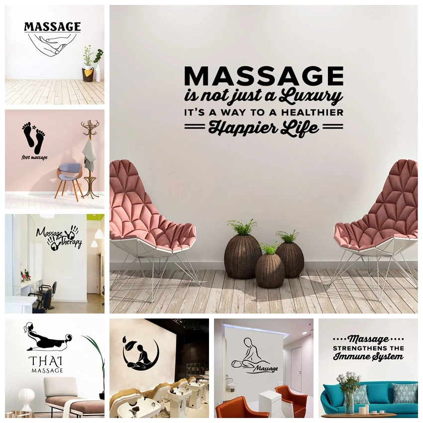 Creative Massage Wall Sticker Decal Home Decor For Kids Rooms Decoration Art Murals