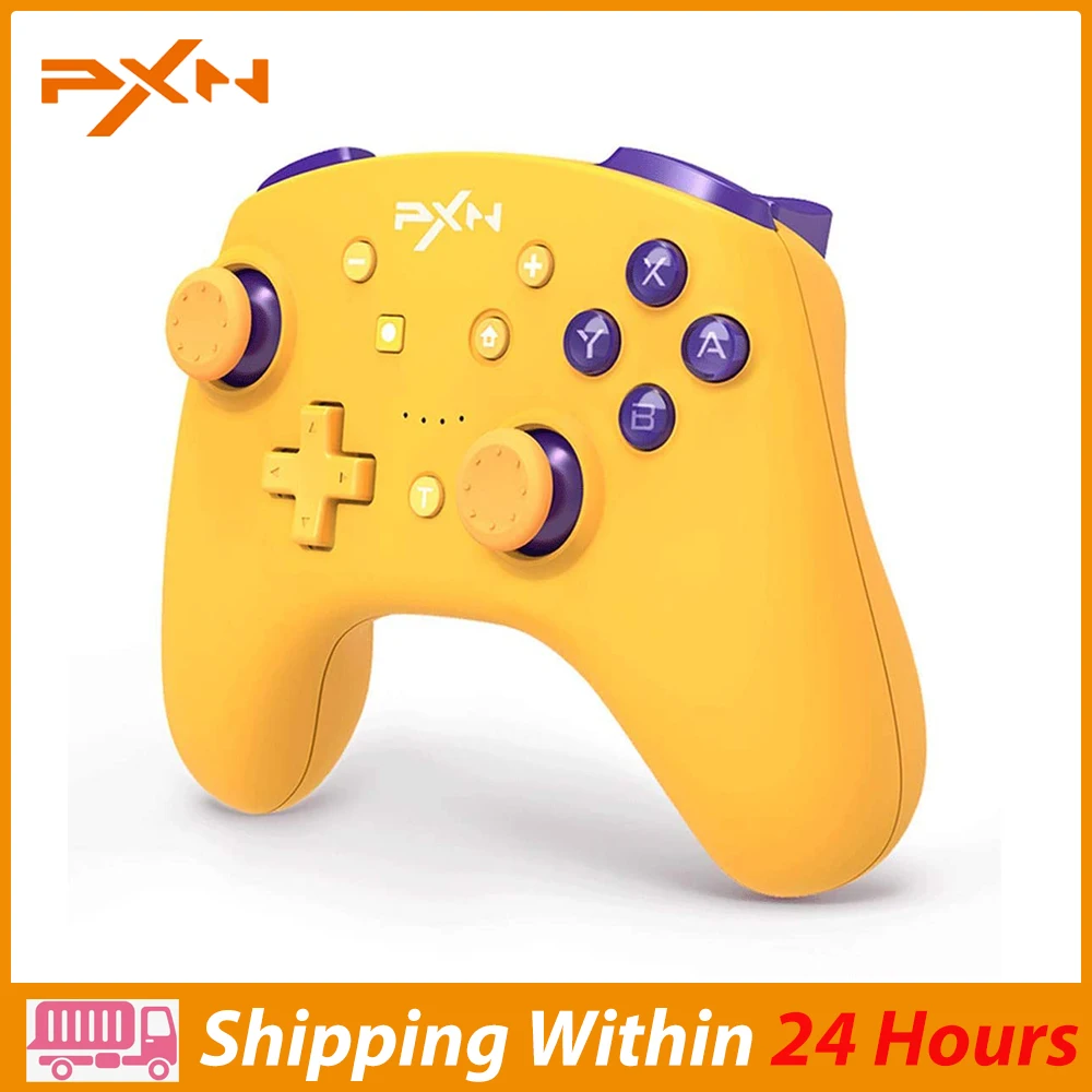 

PXN 9607X Game Controller Wireless Bluetooth for Nintendo Switch/Switch Lite Wired Gamepads PC Joystick for PC Windows NFC Amibo