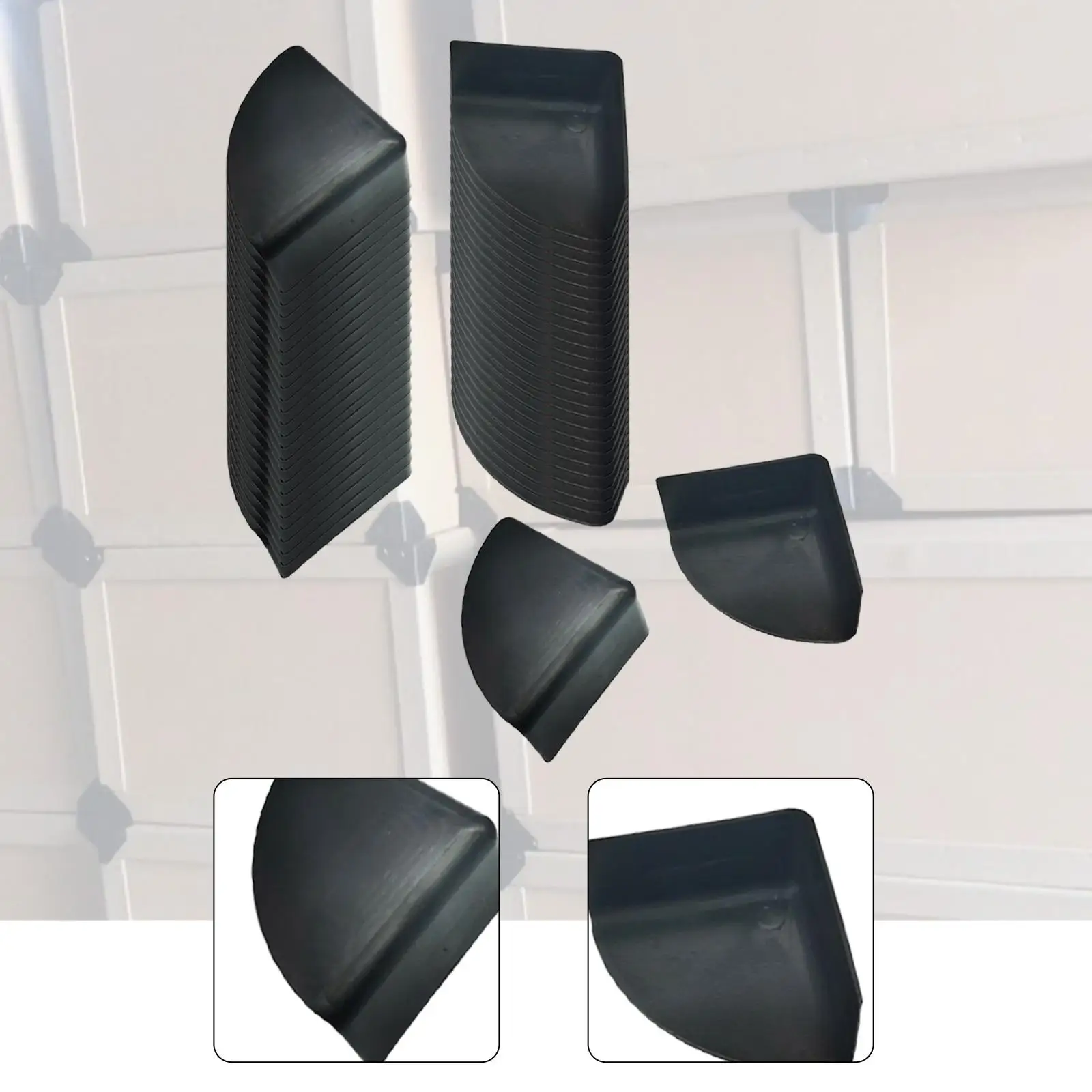 50 قطعة من واقيات زوايا صندوق الشحن، شديدة التحمل، واقيات زوايا سميكة لحماية الأثاث لتغليف الكرتون السريع