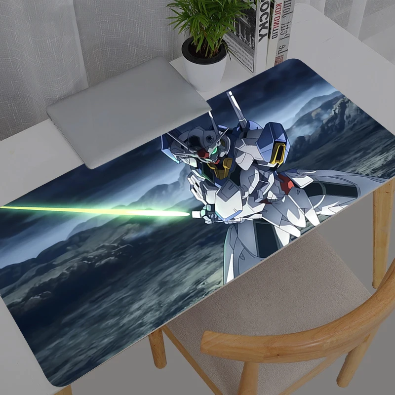 XXL Mouse Pad Mobile Suit Gundam XXL Anime Gamer Computer Mousepad Gaming Accessories Tablet Varmilo Keyboard Mausepad