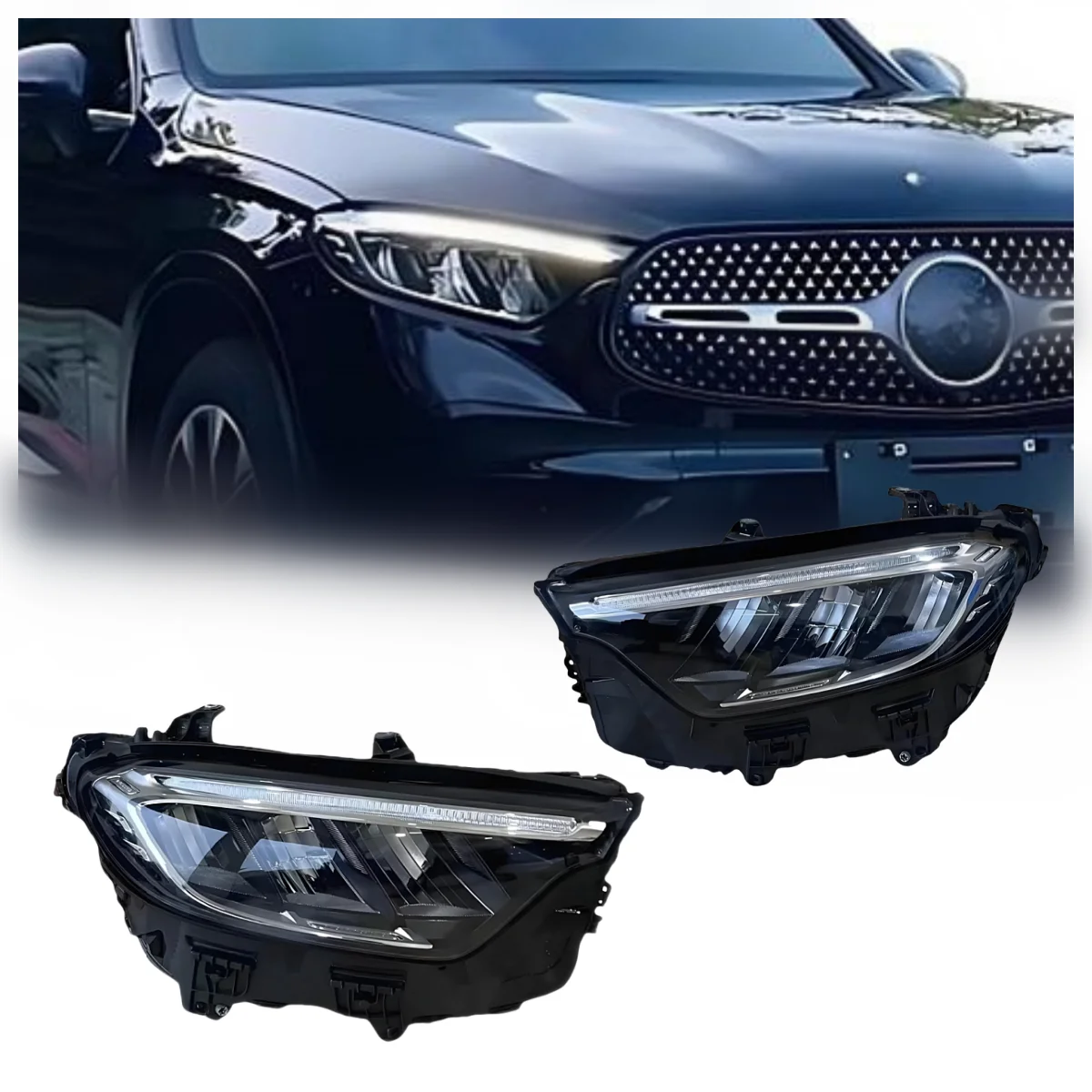 

High-quality for GLC W254 Car Headlights 12V 60W 6000K 6000 Lumens D2H Bulb Universal Fitment 1-Year Warranty