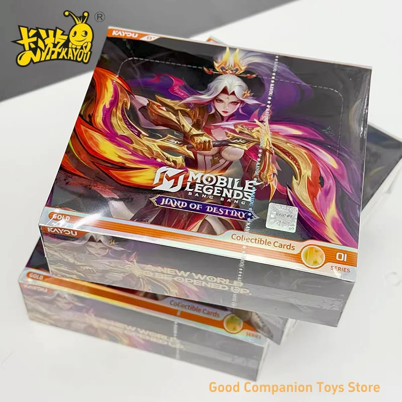 

KAYOU Official Mobile Legends Bang Bang Cards Hand of Fate Series English Collector Cards MLBB Hero Merch Premium Player Gift