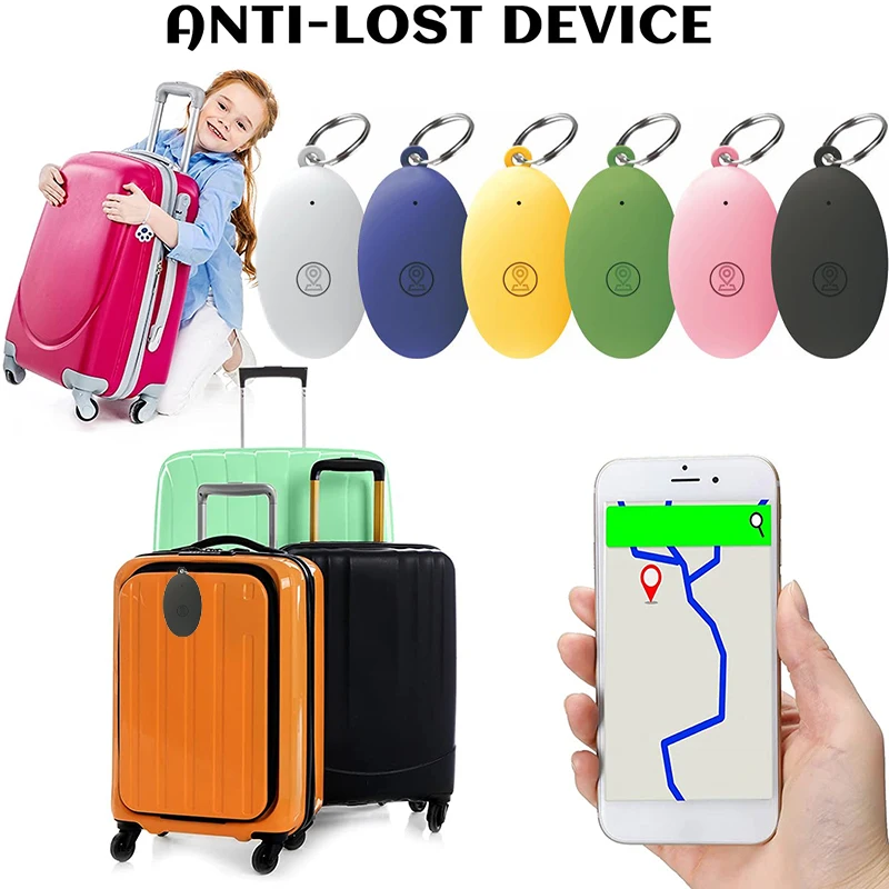 Mini GPS Tracker Device Anti-Lost Mobile Phone Smart Search Pet Kids Bag Key Smart Bluetooth Finder locator Anti-lost Equipment
