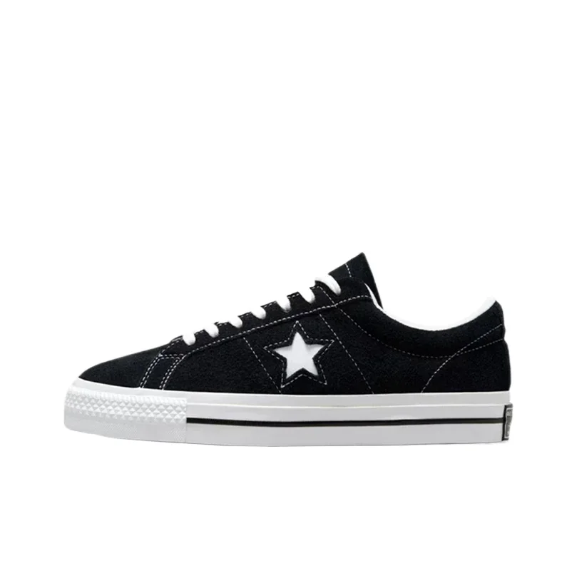 Converse One Star Men and Women Skateboarding Shoes Low-top Outdoor Breathable Lightweight Sneaker