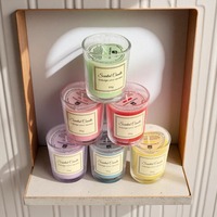 Hot Limited-time Rerun Aromatherapy Candle Smokeless Creative Premium Gift Box Glass Handmade Soy Wax  Companion Gift