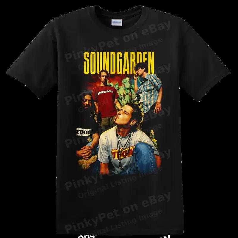 Soundgarden Chris Cornell Kim Thayil Matt Cameron Rock Band Grunge T-Shirt
