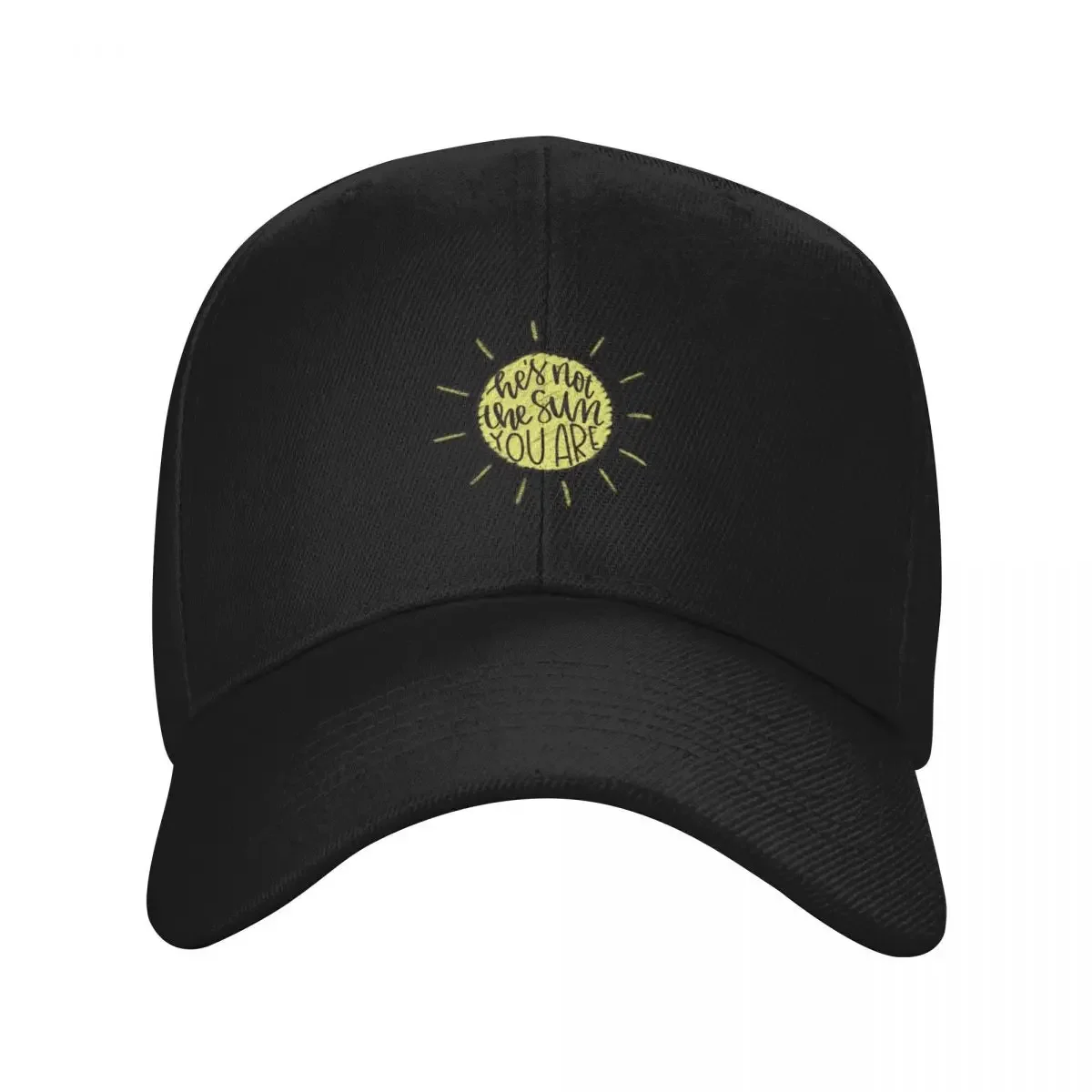 hes not the sun you are Baseball Cap Kids Hat Hat men Beach Luxury Cap Mens Women's