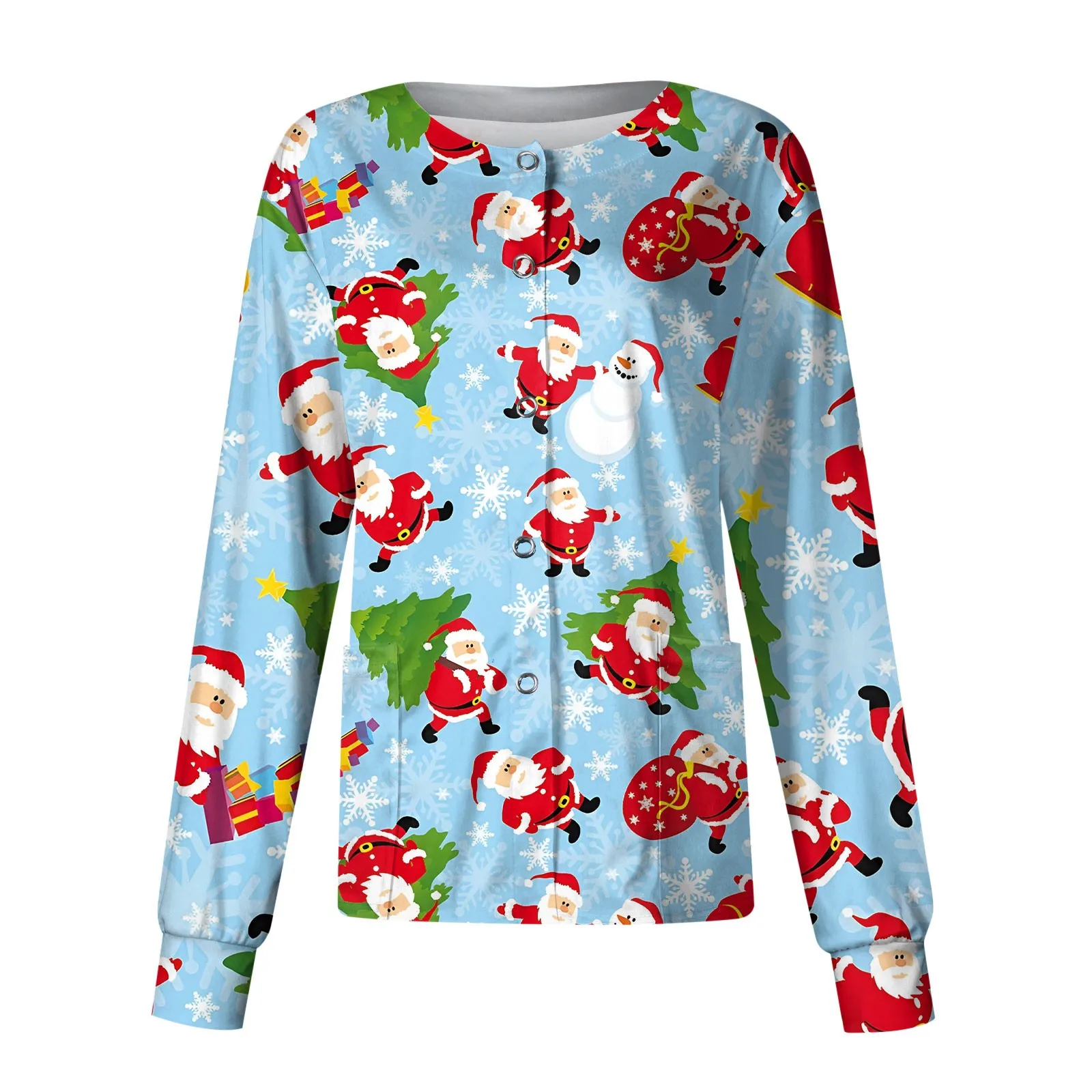 

Winter Women'S Long Sleeve T Shirt Christmas Elk 3d Print T Shirt For Cotton Tee 5xl Female Tops Clothing Fashion Casual T Shirt