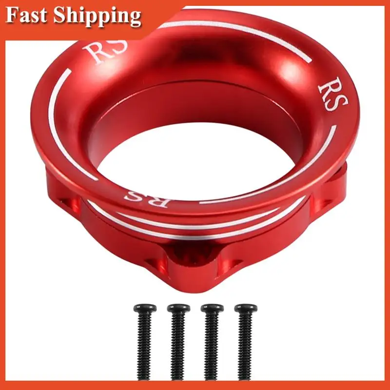 كفاءة المعادن Beadlock عجلة Beadlock عجلة حافة المطاط الإطارات المطاطية الإطارات مجموعة 25X25mm ، الأحمر لسيارة HSP/HPI RC