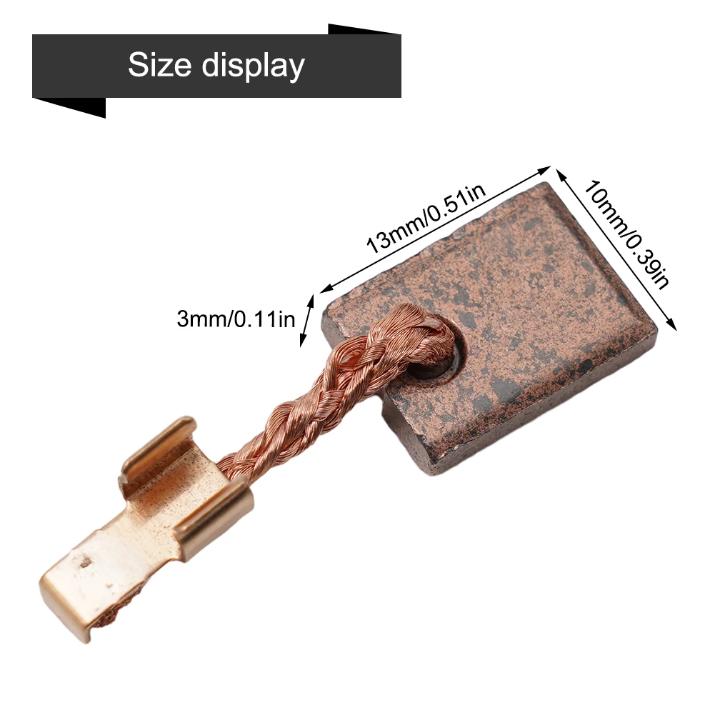 Carbon Brushes Compatible with CB-440 CB-448 CB-436 195021-6 194427-5 194159-4 Electric Drill Motor Replacement
