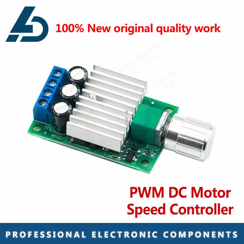 10A 12V-30V PWM DC Motor Speed Controller 12V 24V Adjustable Speed Regulator Dimmer Control Switch for Fan Motor LED Light