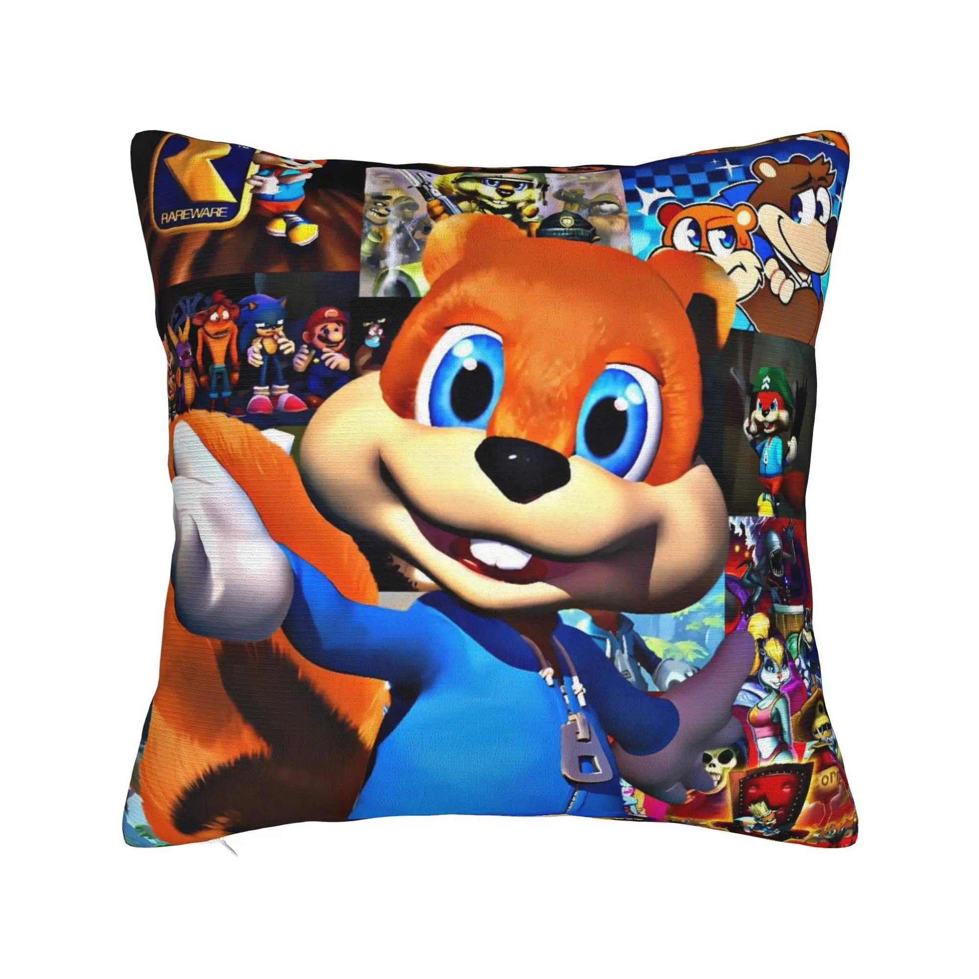Crash Bandicoot Coco Art Pillow Cover  Novelty Pillow Case For Wedding Party Home Decor Design Cushion Cover Gift