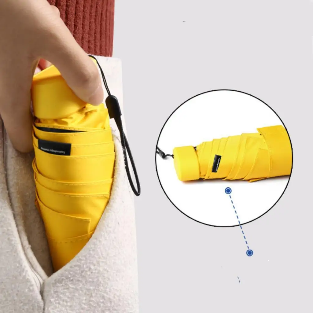 

Travel Parasol Umbrella Compact Umbrella Collapsible small umbrella for men and