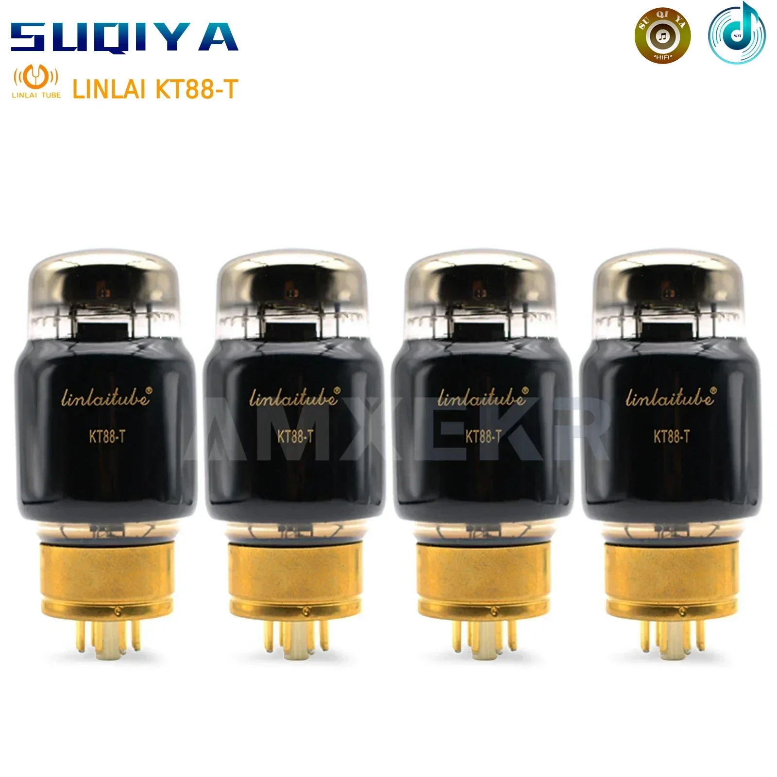 

SUQIYA-LINLAI Vacuum Tube KT88-T KT88T HIFI Audio Valve Replaces KT88 KT120 6550 Electronic Tube Amplifier Kit DIY Match Quad