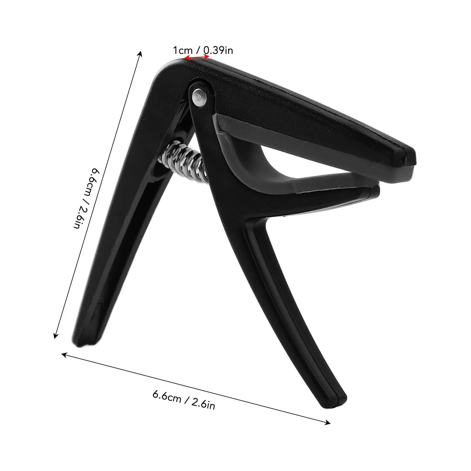 Ukulele Capo Quick Release Tone Change Capo Instrument Accessory Easy Carrying Pretty Design Simple Tuning for Guitar Banjo