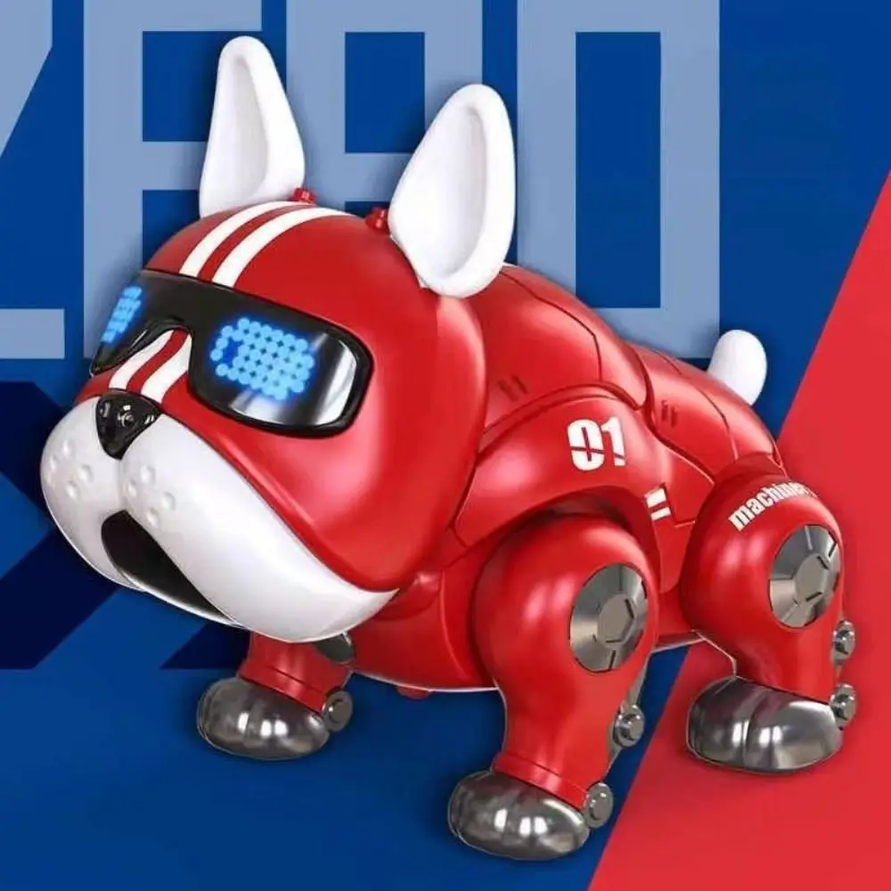 

Virtual Pet Intelligent Robot Dog Electric Intelligent Violent Dog Robot with Light Early Education Music Dog Robot Boy