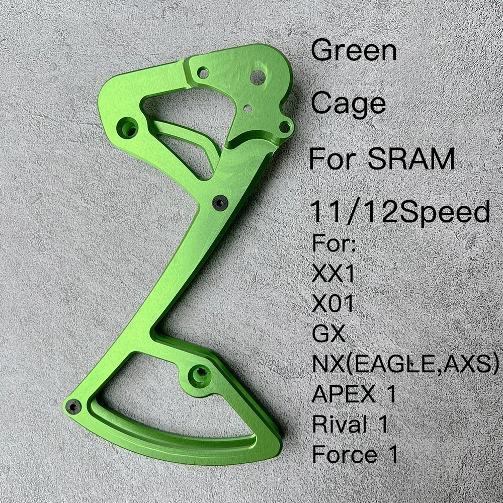 MTB Road Schaltwerk Käfig Riemenscheibenräder für SRAM 11/12 Geschwindigkeit Schaltwerk Übergroßes Lager Für NX GX X01 XX1 EAGLE AXS