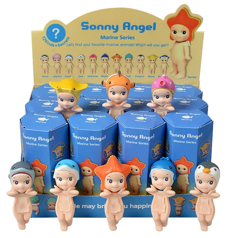 Sonny Angel Animal Blind Box 20th Anniversary Harvest Series Fruit Angel Anime Figures Dolls Toy For Children's Christmas Gift