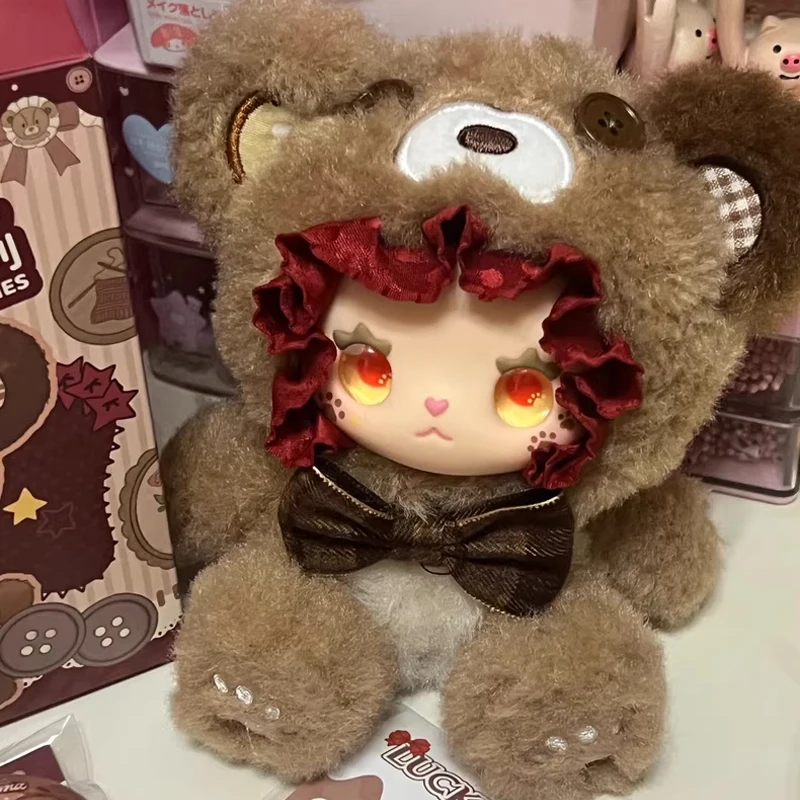 جميل إيما الدب التحالف سلسلة صندوق أعمى لطيف إيما الفينيل دمية صندوق الغموض الدب مفاجأة حقيبة عمل أرقام أفخم قلادة اللعب