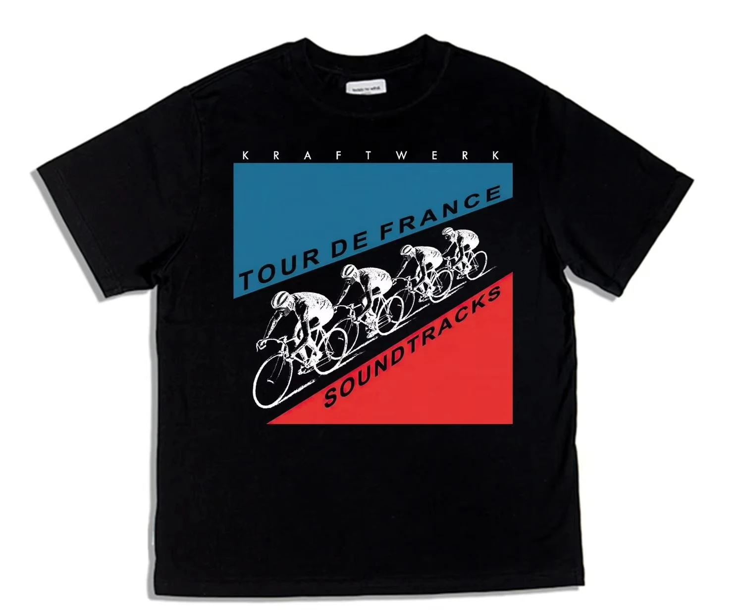 

2025 Craft Rock Kraftwerk Power Station Band Printed T-shirt Pure Cotton Heavy Hip Hop High-quality Luxury Brand Selling Popular