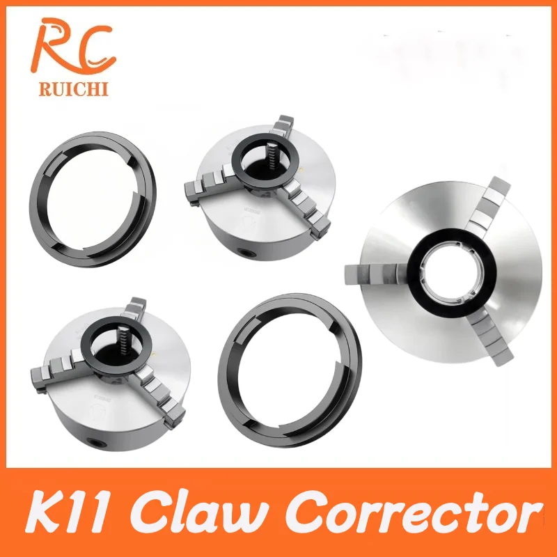

K11 Manual Self Centering Three Claw Four Claw Chuck Drilling Claw Machine Claw Corrector K11-200/250 CalibrationSplit body