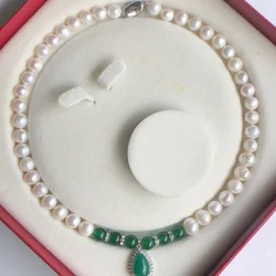 2023 New Classics Natural Freshwater Pearl Necklace For Women Fashion Collar Retro Big-Name Party Fine Jewelry