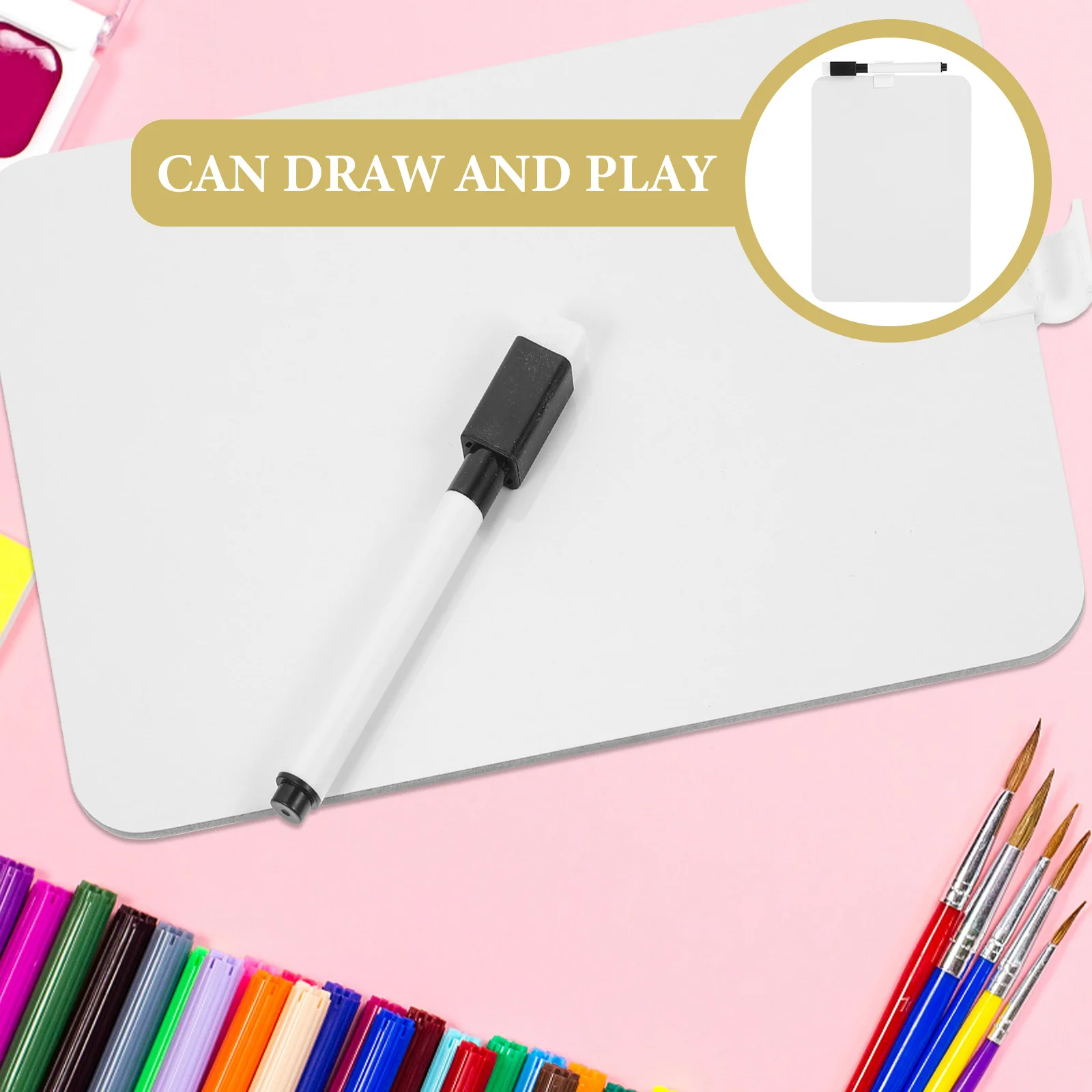 

1 set 1 Set Writing Board Erasable Whiteboard For Pvc Drawing Pad Learning Small Chalkboard