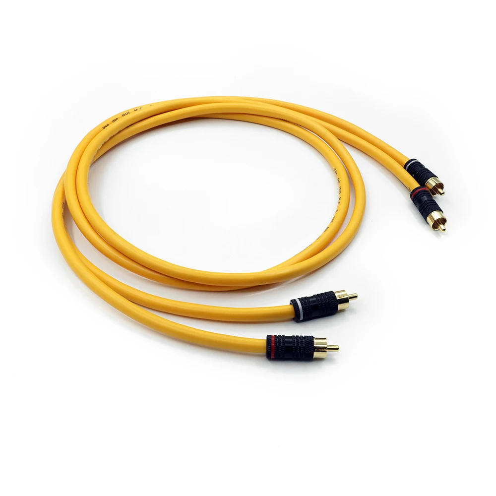 Reference MK III Interconnect — криообработанный серебряный сердечник с позолоченными разъемами RCA ​