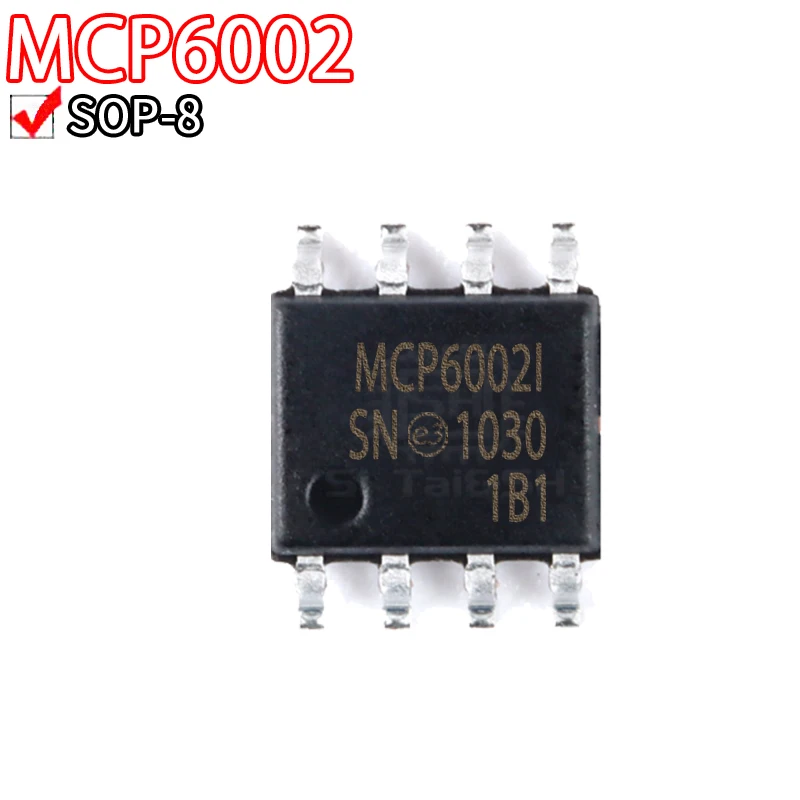 10PCS  MCP602 MCP602T-I/SN SOP-8 MCP6002 MCP6022 SOP8  MCP604 MCP6004 -I/SN -I/SL  SOP