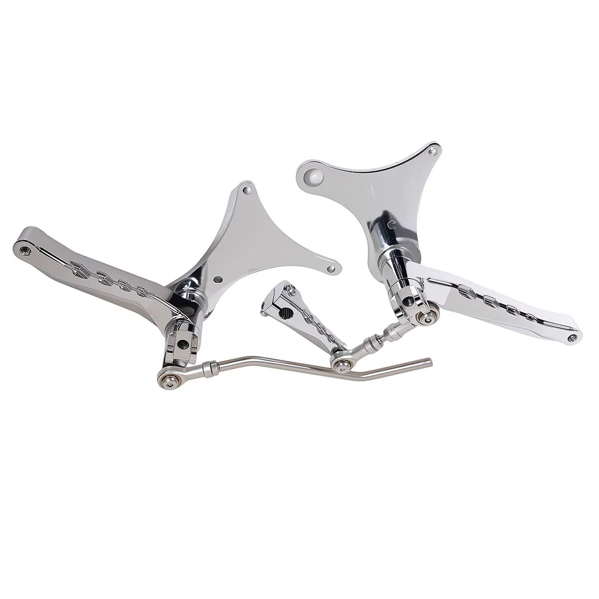 For Harley-Davidson Sportster XL 1200 883 48 Motorcycle Mid-Mounted Elevated Pedal Kit for Enhanced Riding Experience