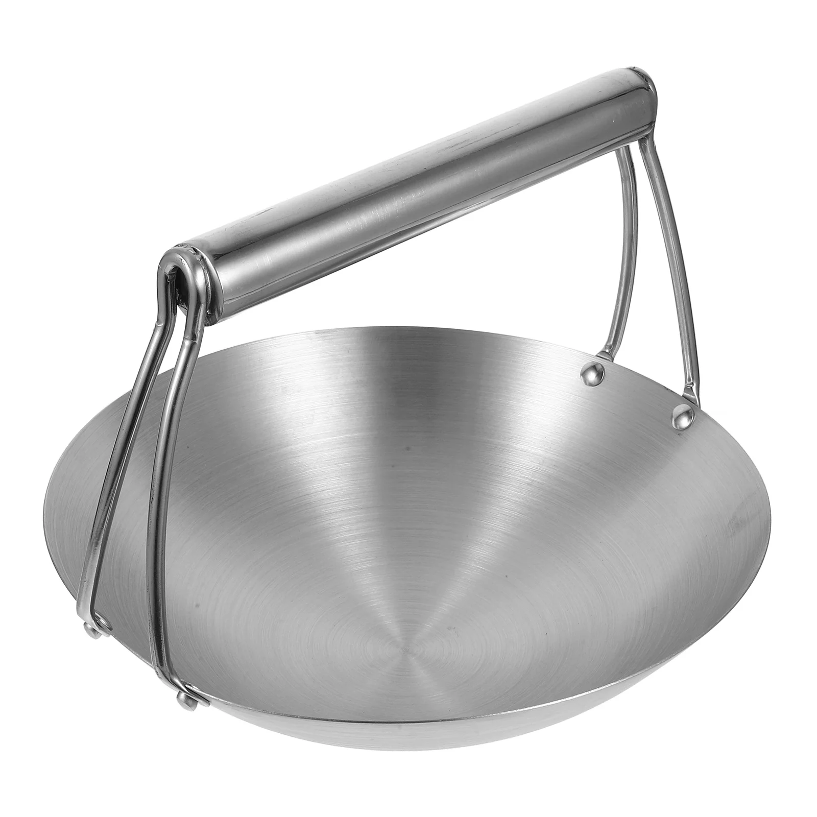 

Stainless Steel Hanging Pot Large Capacity Tofu Ladle Deepened Scoop Kitchen Cooking Tool Polished Metal Water Ladle Tofu Spoon