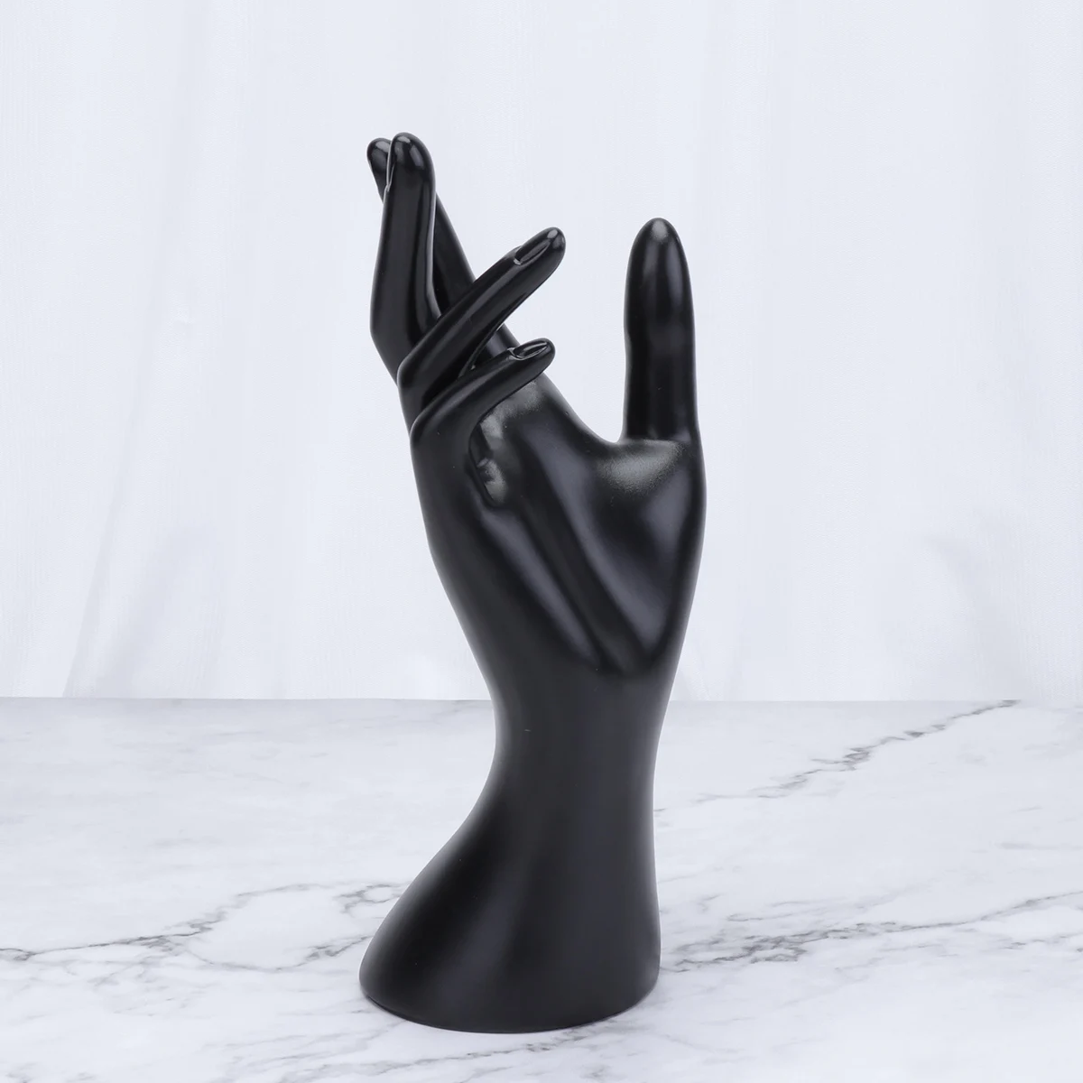 

Стойка для демонстрации ювелирных изделий в форме руки для колец, браслетов, подставка для продавцов, органайзер, прочный, креативный, высококачественные драгоценные камни, легкое определение