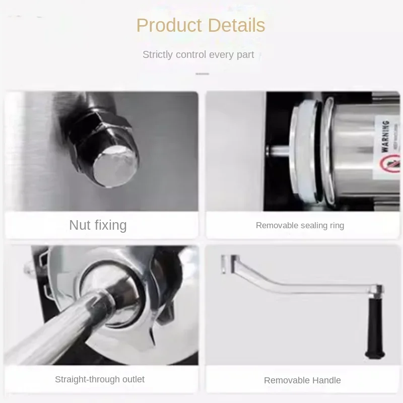 Horizontal Stainless Steel Enema Machine Hand Sausage Machine Commercial Enema Machine