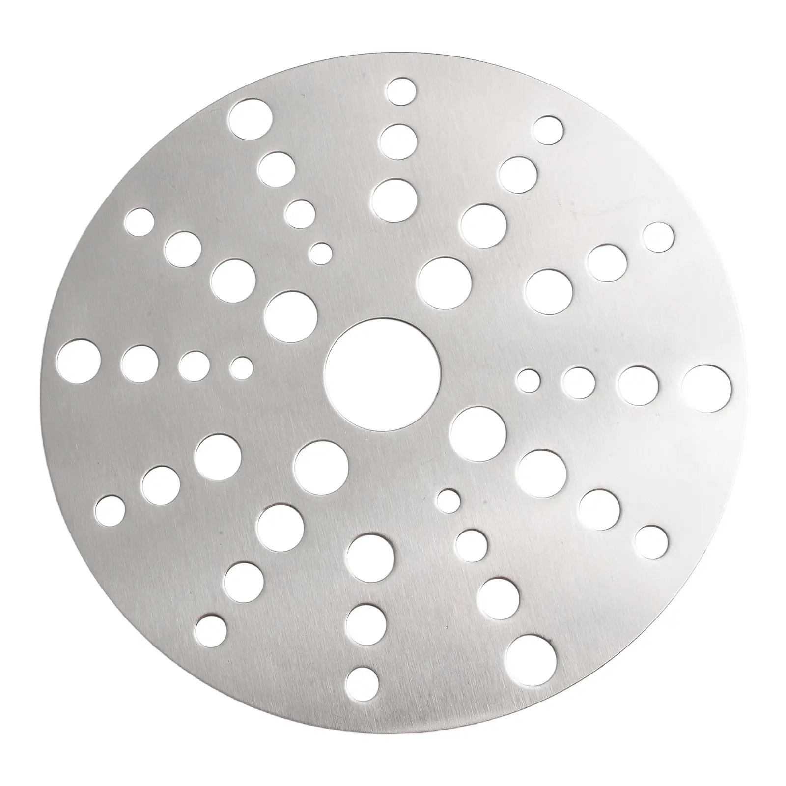 Heat Diffuser Disc Heat Diffuser Plate Kitchen Use Beautiful Holes Design Even Heat Distribution Food-grade Stainless Steel