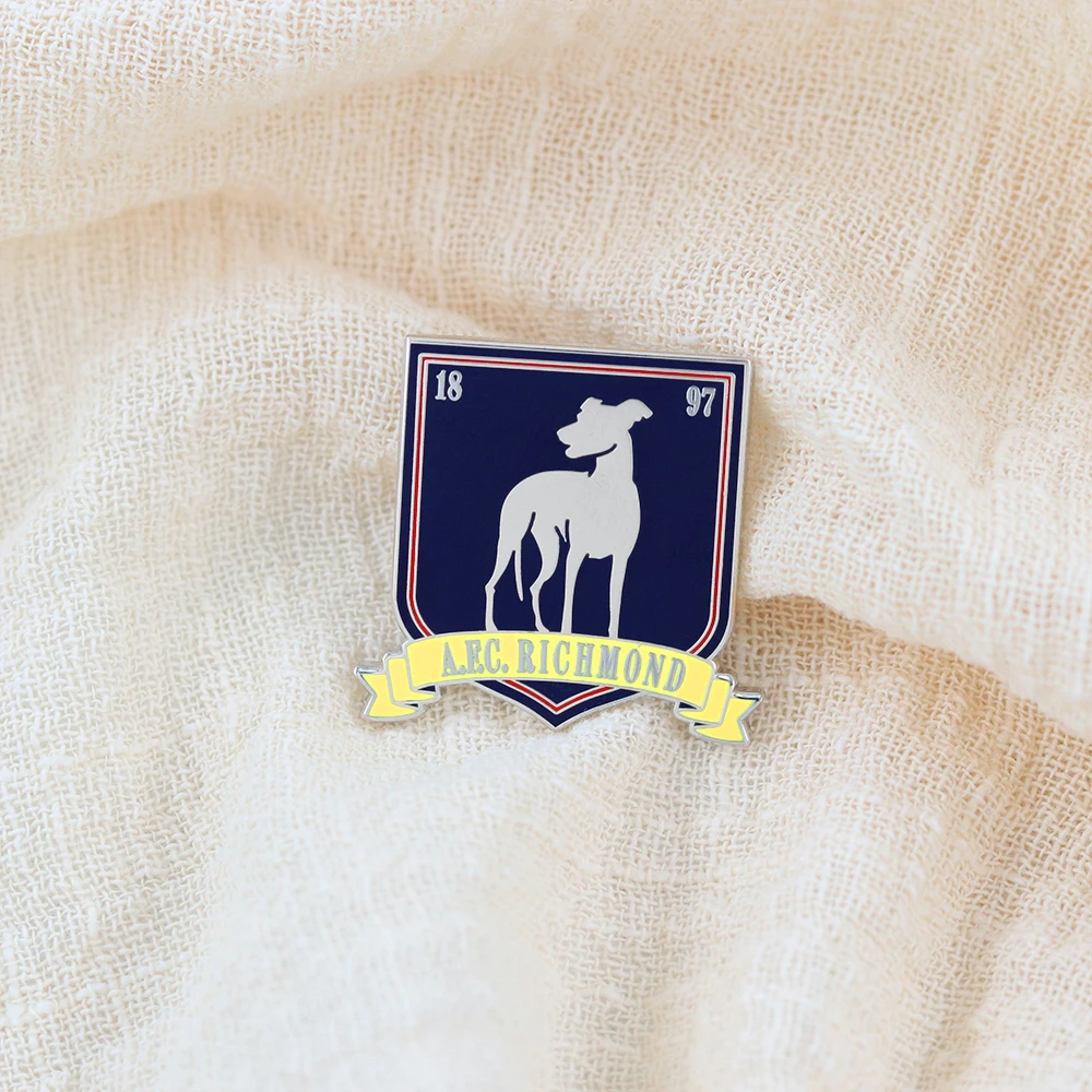 AFC Richmond Brooch Classic American TV Series Peripheral Metal Badges Football Club Team Logo Lapel Pin Drama Fans Collect Pins