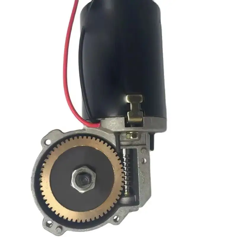 12V 24V DC Self-Locking Gear Motor Copper Turbine Shaft Keyway Washing Machine Speed Key Features Worm Gear Motor