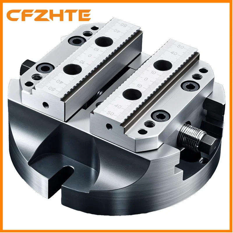 Five Axis Self Centering Vise, Disc Type Vise, Precision CNC Machining Center Zero Positioning Fixture Concentric Fixture