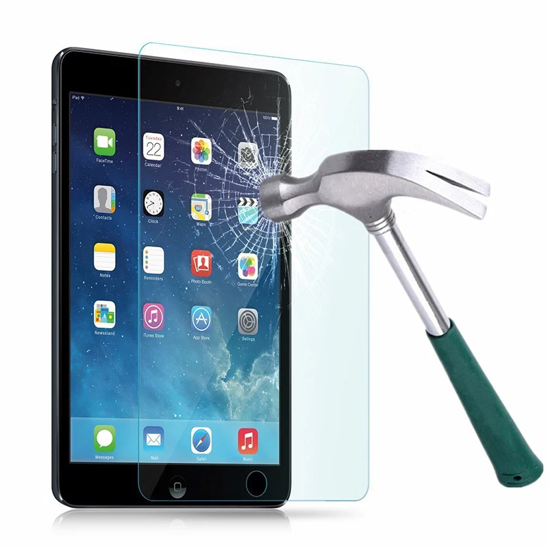 9H Tempered Glass For iPad 10th 9th 8th 7th Gen Screen Protector For iPad Mini 6 Air 5 4 10.9 Air 2 1 9.7 Pro 11 12.9 2022 2020