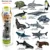 Miniature Lion Shark Horse Dinosaur Animals Model Set Action Figures Figurine Zoo Cute Education Kids Puzzle Toy Birthday Gift 7
