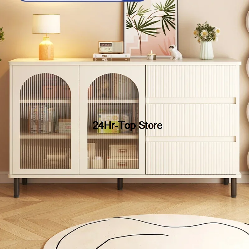 

Mobile Storage Makeup Cabinet Sideboard Display Organizer Kitchen Hotel Shoe Cabinet Glass Corner File Gabinete Furniture For Tv