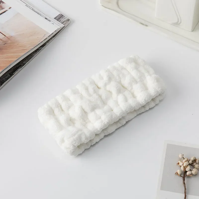 

Wrist Washband Microfiber Wrist Wash Towel Band Wristband Scrunchies for Wash Face Absorbent Wrist Sweatband for Women Headband