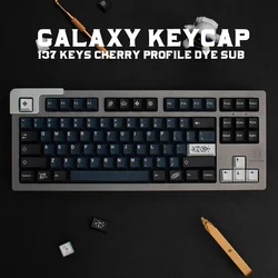 GMK Galaxy Large Set Cherry Profile Dye-Sub PBT Keycap English Custom Personality Keycaps For Mechanical Keyboard 61/64/68/75