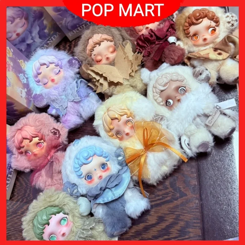 

Подлинная серия Popmart Skullpanda L Impressionnisme, слепая коробка, игрушки Kawaii Mystery Box, аниме, экшн-фигурка, подарок на день рождения для детей