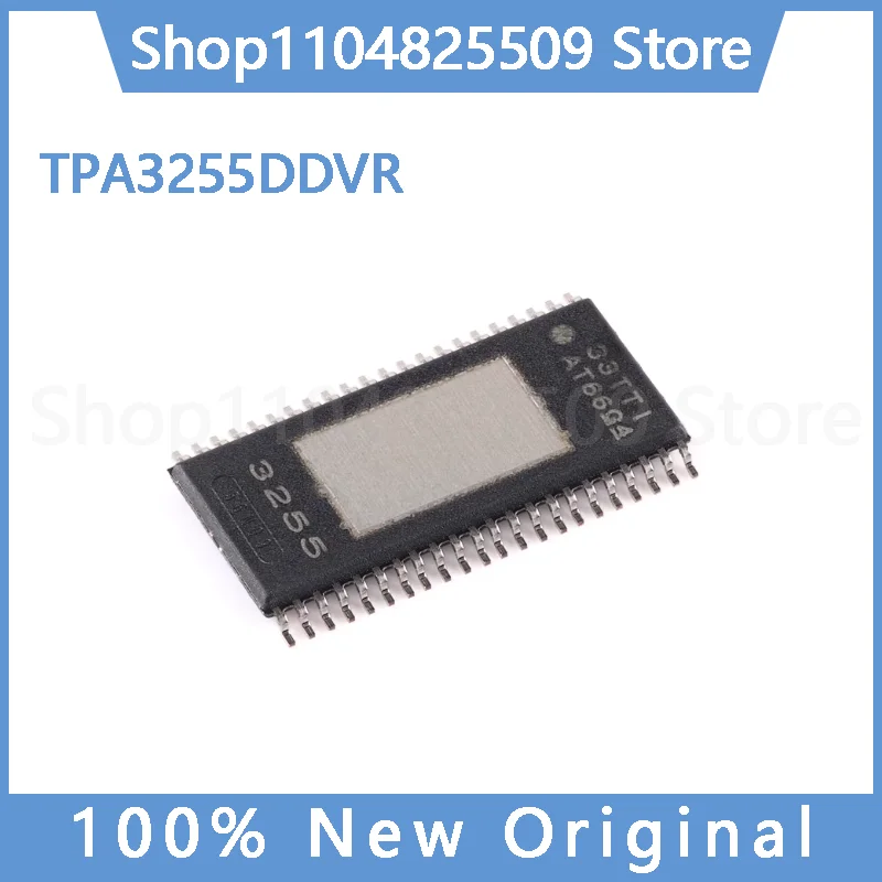 (5~30pcs) pcs 100% Original New TPA3255DDVR — HTSSOP-44, Mono Class-D Audio Amplifier IC