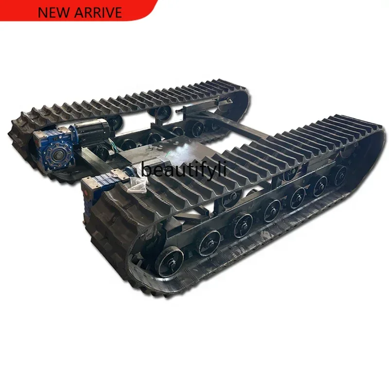 

X ss New style Crawler chassis Small agricultural remote control electric hydraulic chassis Creeper chassis assembly