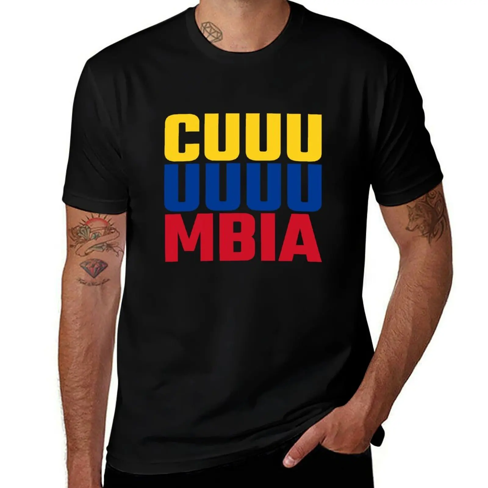 

Cumbia Colombiana - Cuuumbia T-Shirt Independence Day Short Sleeve T-Shirt
