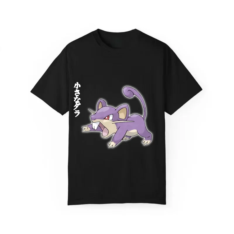 

Little Dara Pokemon T-shirt, unisex, men's top, Harajuku Y2K style, new streetwear for summer 2026.