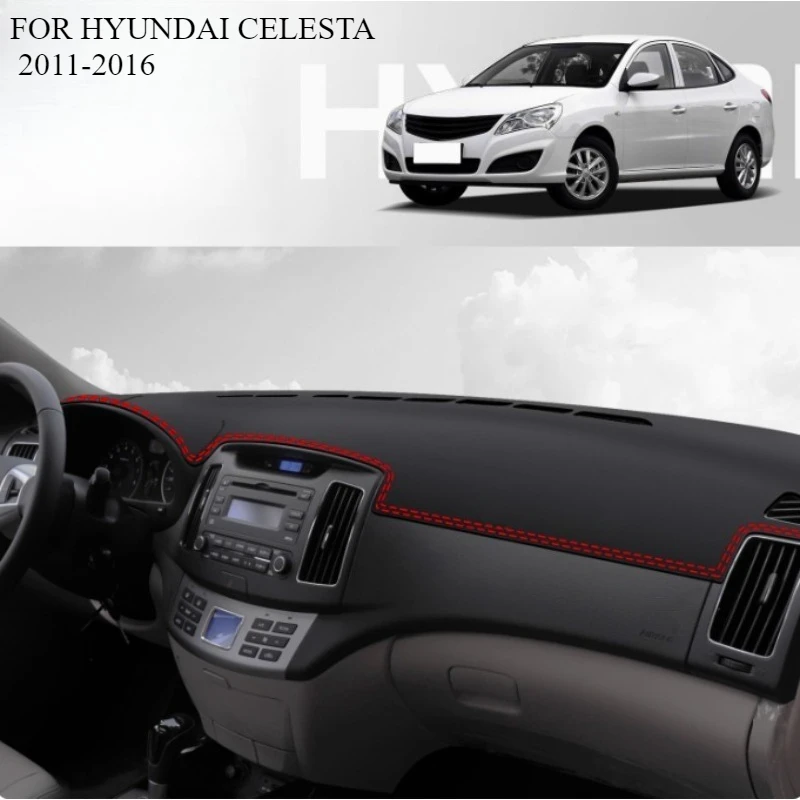 

ДЛЯ HYUNDAI CELESTA 2011-2016 автомобильный коврик для приборной панели, коврик для приборной панели, козырек от солнца, чехол для приборной панели, аксессуары для ковров