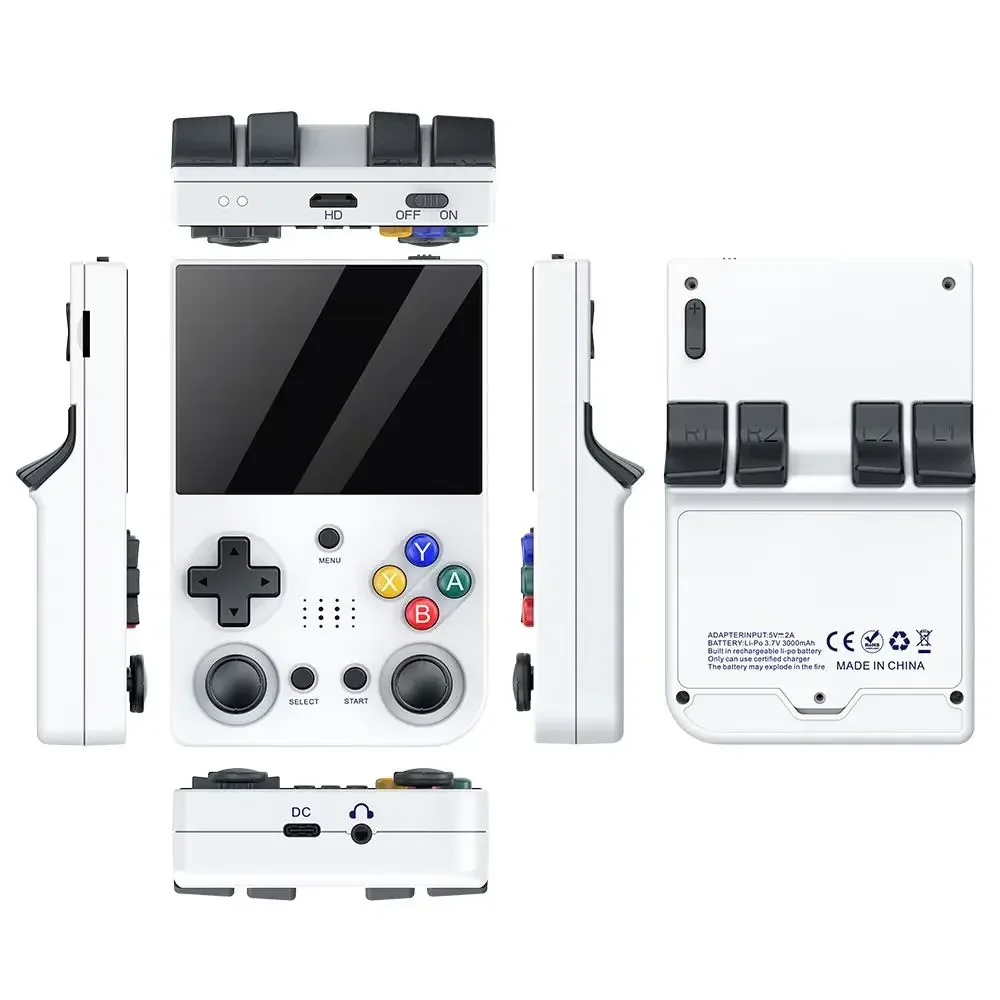 M21 Handheld Console 3.5 inch Open Source for Linux System Portable Retro Handheld Game Console for PS1 children's gift