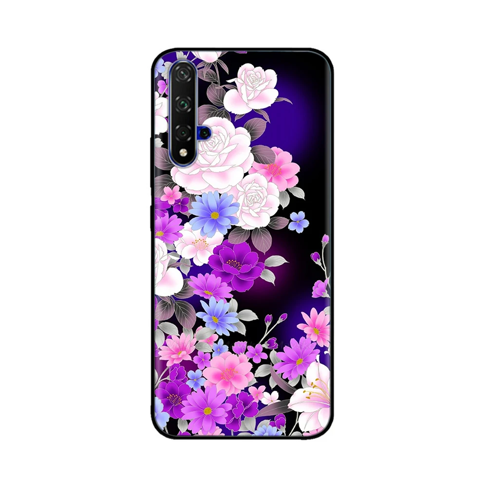 For Huawei Nova 5T Case Silicone Back Cover For Huawei Honor 20 Case 6.26'' TPU Coque For Huawei Nova 5T Nova5t 5 t Phone Cases